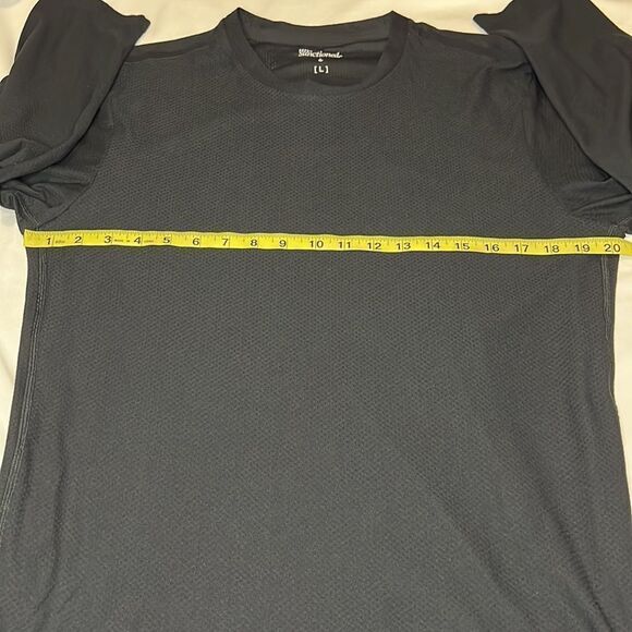 Un-Sanctioned Un-Run Long Tee 3/4 Black Size Large - Picture 8 of 12